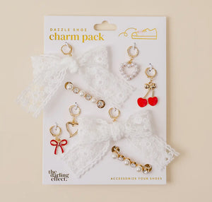 Darling Effect Cherry Twist Shoe Charm