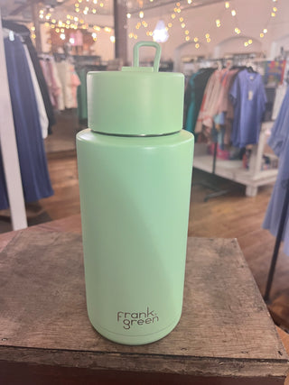 Frank Green Inc 34oz Reusable Bottle - Flip Straw Lid