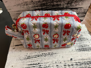 The Darling Effect Essentials Quilted Cosmetic Pouch - Oh So Orchard