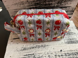 The Darling Effect Essentials Quilted Cosmetic Pouch - Oh So Orchard