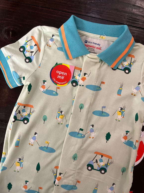 Magnetic Me Fairway Fetch Modal Romper