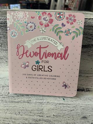 Christian Art Gifts Illustrated Devotional of Girls