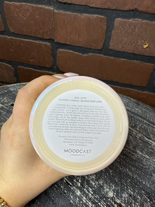 Moodcast Snowfall - 8oz Candle