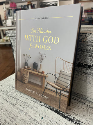 Christian Art Gifts 10 Minutes with God for Women Hardcover