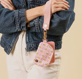 The Darling Effect Marigold Lane Pink Dynamic Duo Wristlet