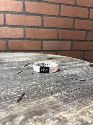 Faith Over Fear Bible Verse Bracelet