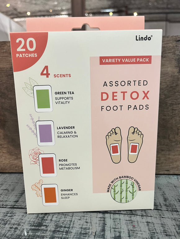 Lindo Detoxifying Foot Pads Variety
