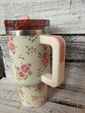 The Darling Effect 20oz Lifestyle Flip Straw Tumbler Endless Daydream Cream