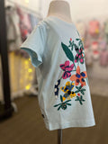 Tea Collection Tropical Orchds Graphic Tee
