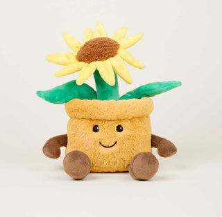 Warmies Yellow Flower Pot