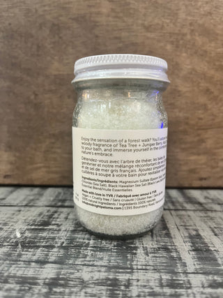 Midnight Paloma Tea Tree + Juniper 4oz Bath Soak