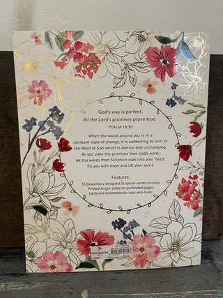 Christian Art Gifts Coloring Book The Promises of God