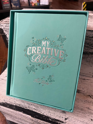 Christian Art Gifts ESV My Creative Bible for Girls HC Teal