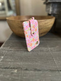 Darling Effect Secret Garden Blue Keychain Wallet