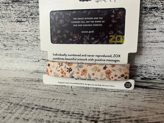 ZOX Forever Bible Verse Bracelet