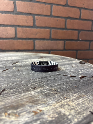 I Am With You, Always Bible Verse Bracelet