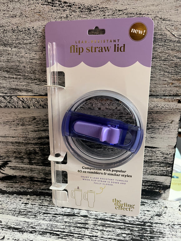 The Darling Effect Flip Straw Lid