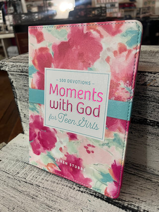 Christian Art Gifts Devotional Moments with God for Teen Girls