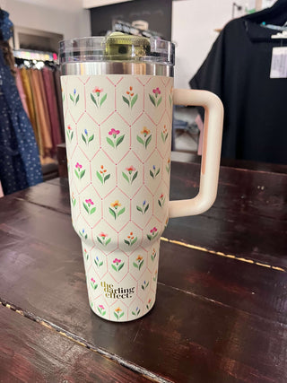 Darling Effect 40oz Lifestyle Flip Straw Tumbler Handpicked For You
