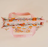 The Darling Effect The Everyday Quilted Tote Bag Bouquet Beauty Sage