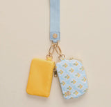 The Darling Effect Marigold Lane Blue Duo Wristlet