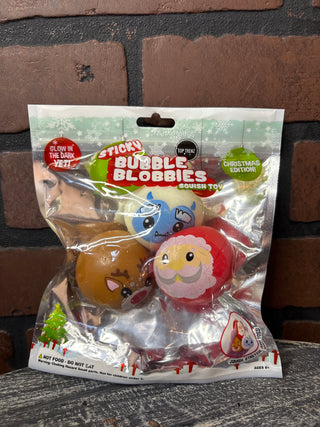 Top Trenz Sticky Bubble Blobbies Christmas