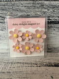 The Darling Effect Daisy Delight Magnet Set