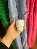 Darling Effect 2oz Tiny Tumbler Bow Blue