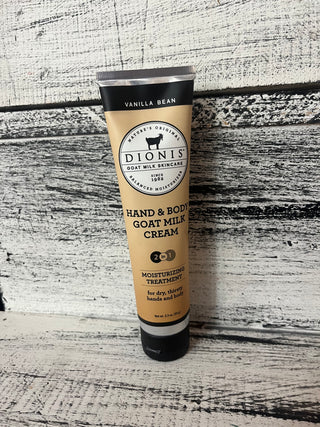 Dionis 3.3oz Vanilla Bean Hand & Body Cream