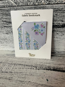 The Darling Effect Fabric Bookmark - Petal Parade Blue