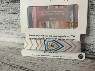 ZOX The Truth Will Set You Free Bible Verse Bracelet