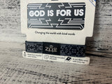 ZOX God Is For Us Bible Verse Bracelet