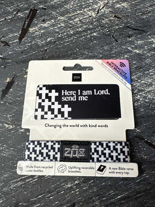 Here I Am Lord, Send Me Bible Verse Bracelet