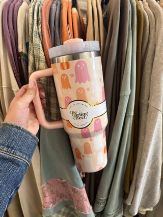 Darling Effect 40oz Ghost Party Take Me Everywhere Tumbler