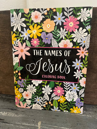 Christian Art Gifts Coloring Book Names of Jesus