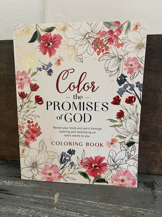 Christian Art Gifts Coloring Book The Promises of God