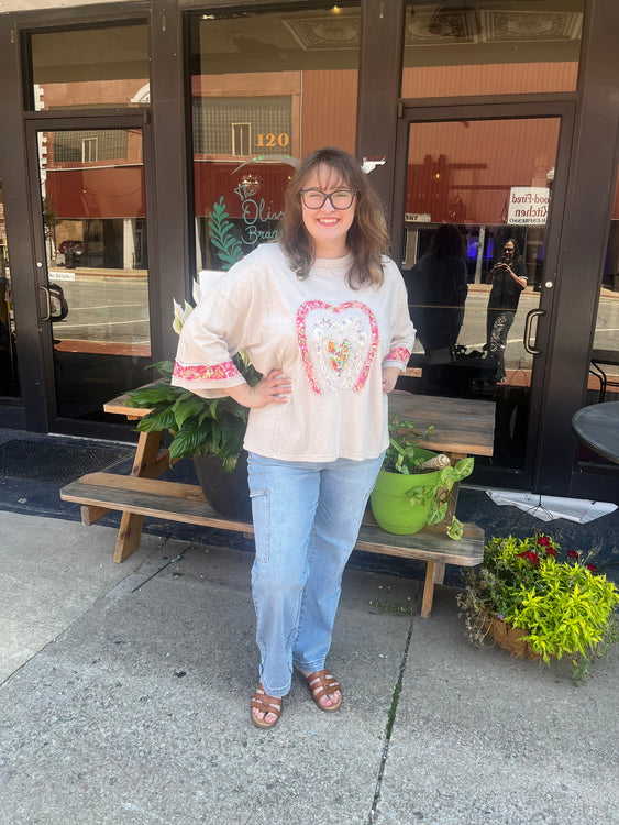 Judy Blue HW Cargo Wide Leg Jeans - Plus Sizes