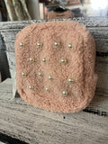 The Darling Effect Teddy Pouch Square Pearl Blush