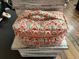 The Darling Effect Glam & Go Quilted Cosmetic Bag Everbloom Dusty Rose