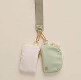 The Darling Effect Sage Duo Wristlet
