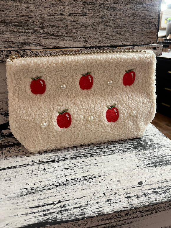 The Darling Effect Teddy Pouch - Apples & Pearls
