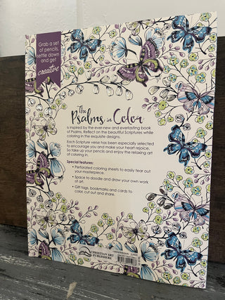 Christian Art Gifts Coloring Book The Psalms in Color