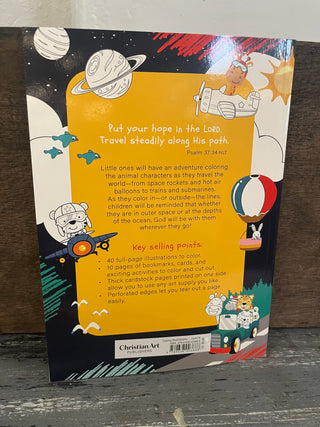 Christian Art Gifts Coloring Book for Kids God is With Me