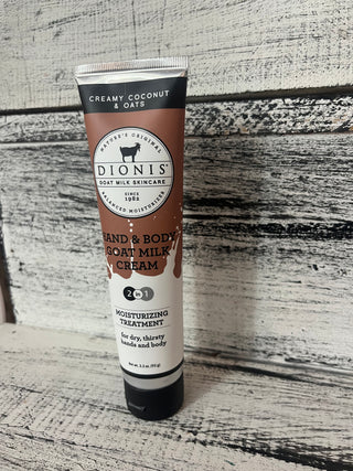 Dionis 3.3oz Creamy Coconut Hand & Body Cream