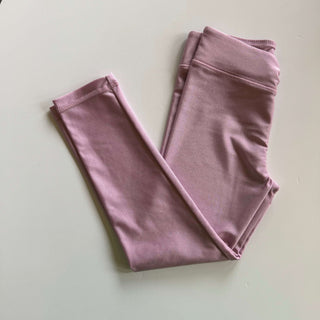 Tea Shiny Metallic Leggings Mauve Mist