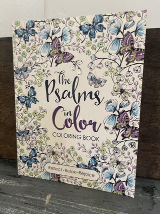 Christian Art Gifts Coloring Book The Psalms in Color