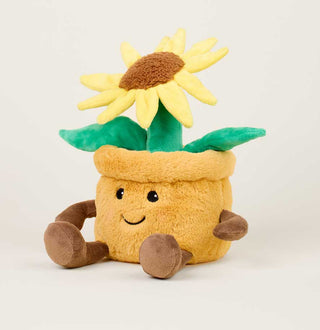 Warmies Yellow Flower Pot