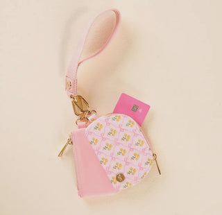 The Darling Effect Marigold Lane Pink Dynamic Duo Wristlet
