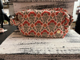 The Darling Effect Essentials Quilted Cosmetic Pouch Everbloom Dusty Rose