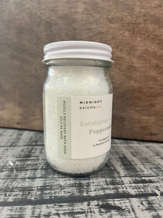 Midnight Paloma Eucalyptus + Peppermint 4oz Bath Soak